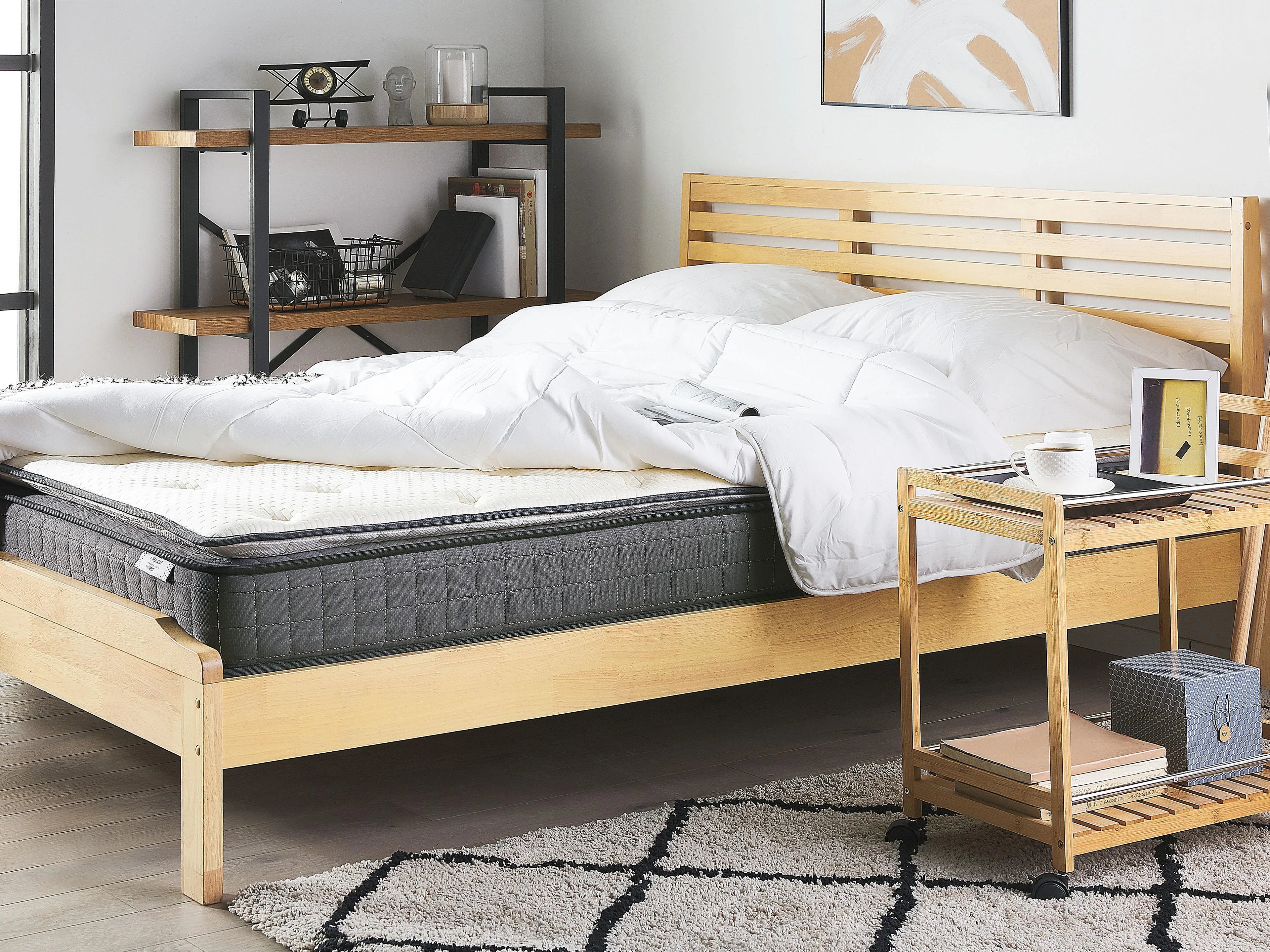 Matelas en mousse à mémoire de forme haute densité H3/4 160x200 cm
