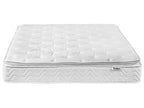 Matelas à ressorts ensachés en mousse à mémoire de forme H2/3 180x200 cm