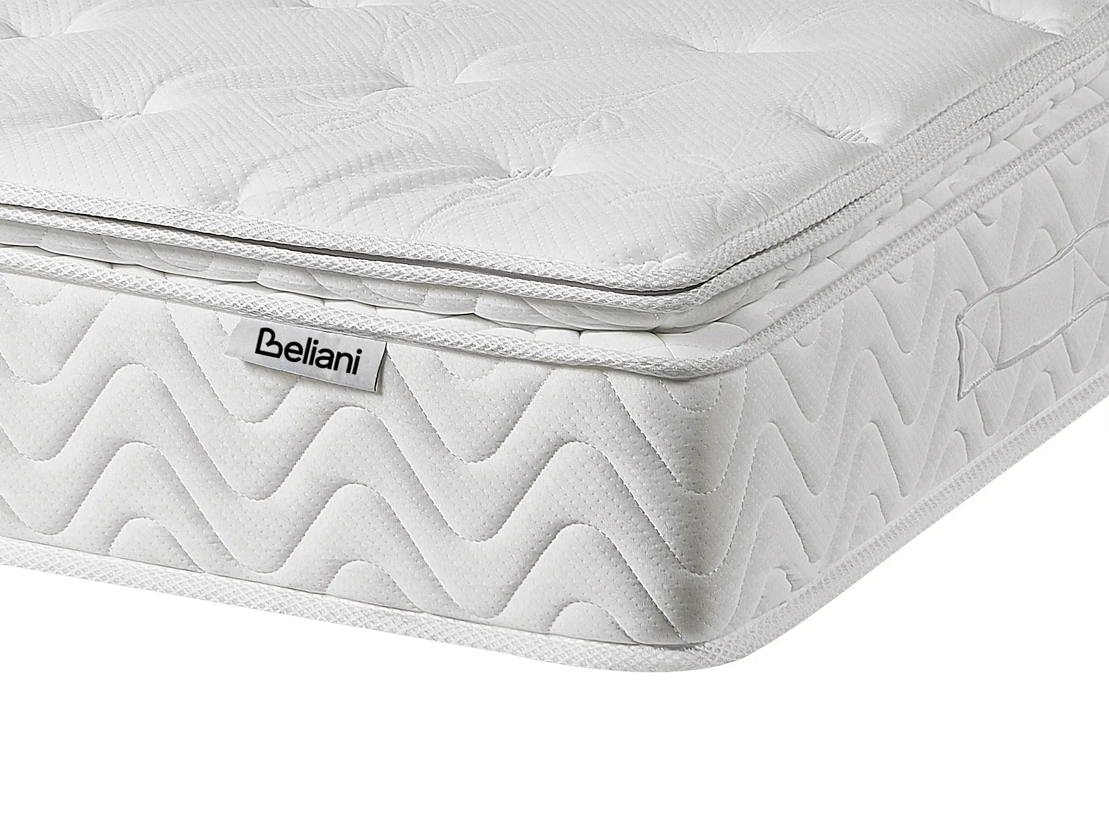 Matelas à ressorts ensachés en mousse à mémoire de forme H2/3 180x200 cm