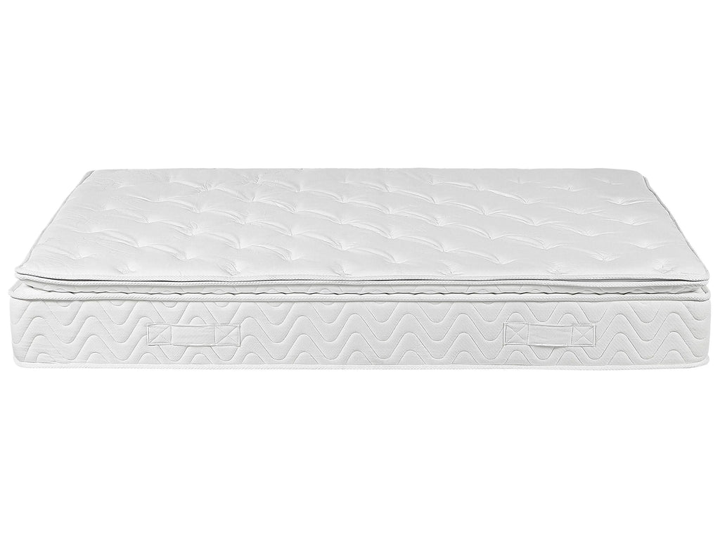 Matelas à ressorts ensachés en mousse à mémoire de forme H2/3 180x200 cm