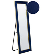 Specchio da terra LAUTREC 150 cm Velluto Blu marino