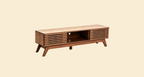 Meuble TV marron foncé