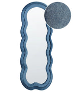 Specchio LACS 57 cm 160 cm Velluto Blu