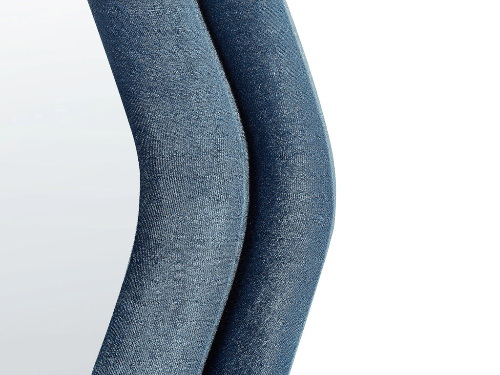 Miroir Velours Bleu 57x160 cm