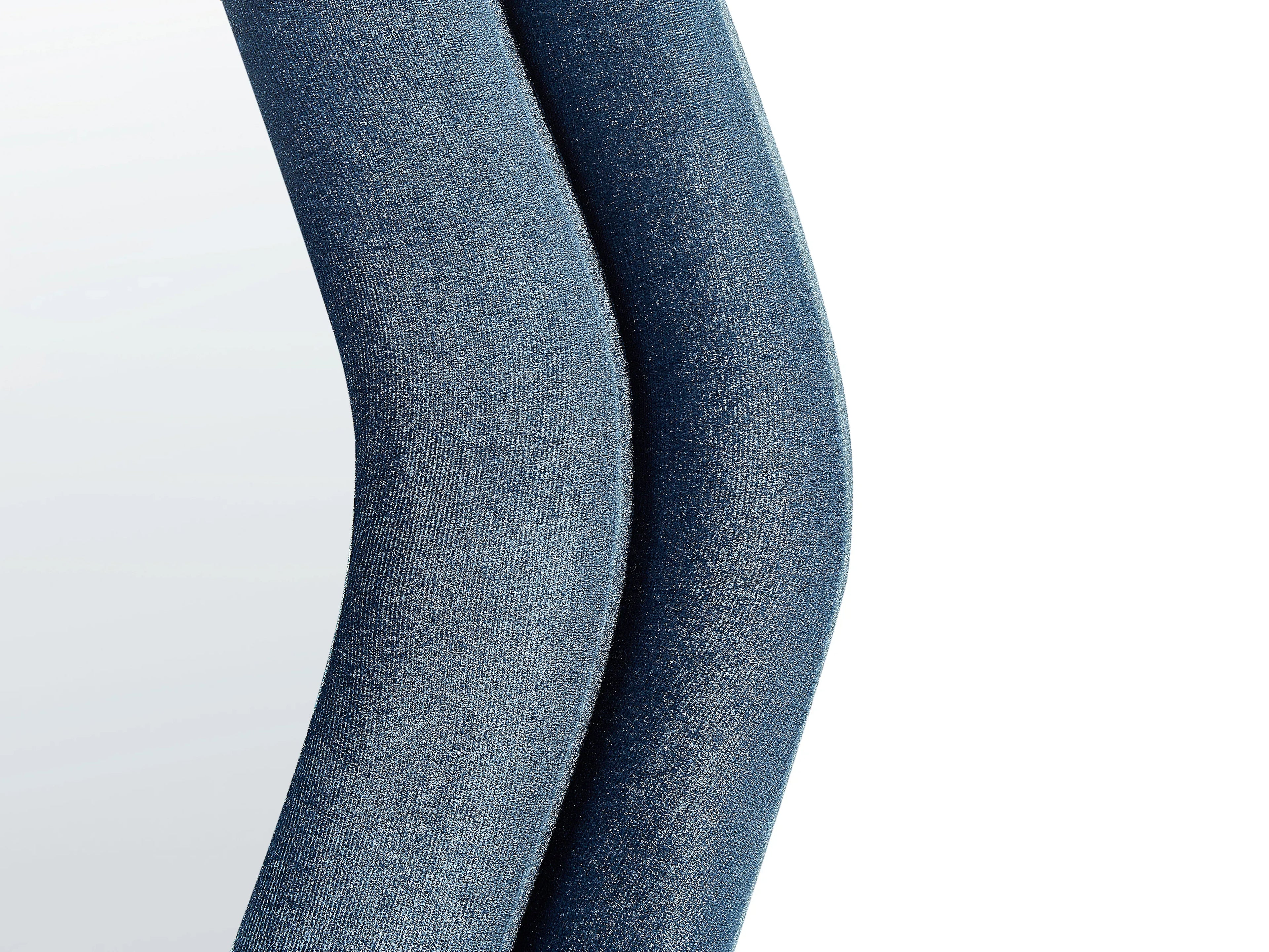 Miroir Velours Bleu 57x160 cm