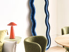 Miroir Velours Bleu 57x160 cm