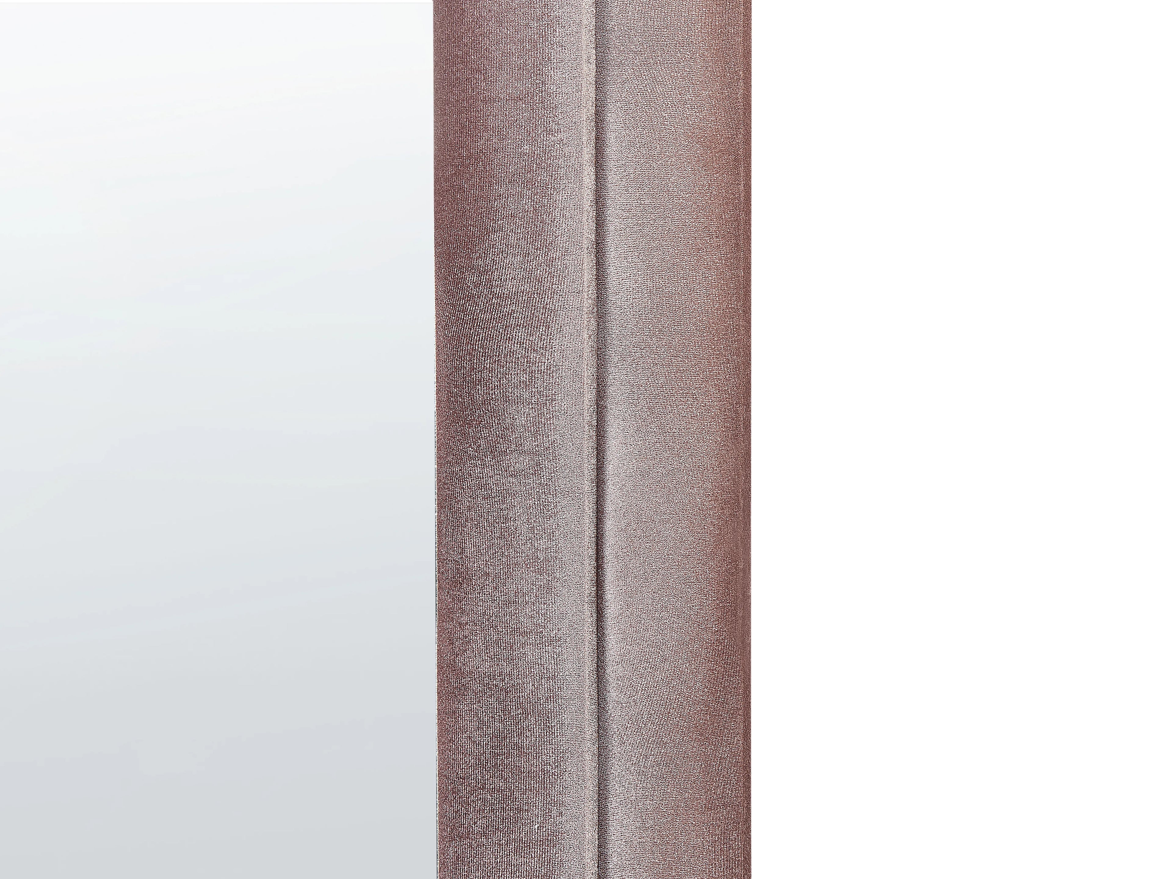 Miroir Velours Rose 60x160 cm
