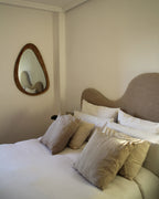 Miroir Velours Moutarde 61x91 cm