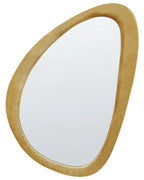 Miroir Velours Moutarde 61x91 cm