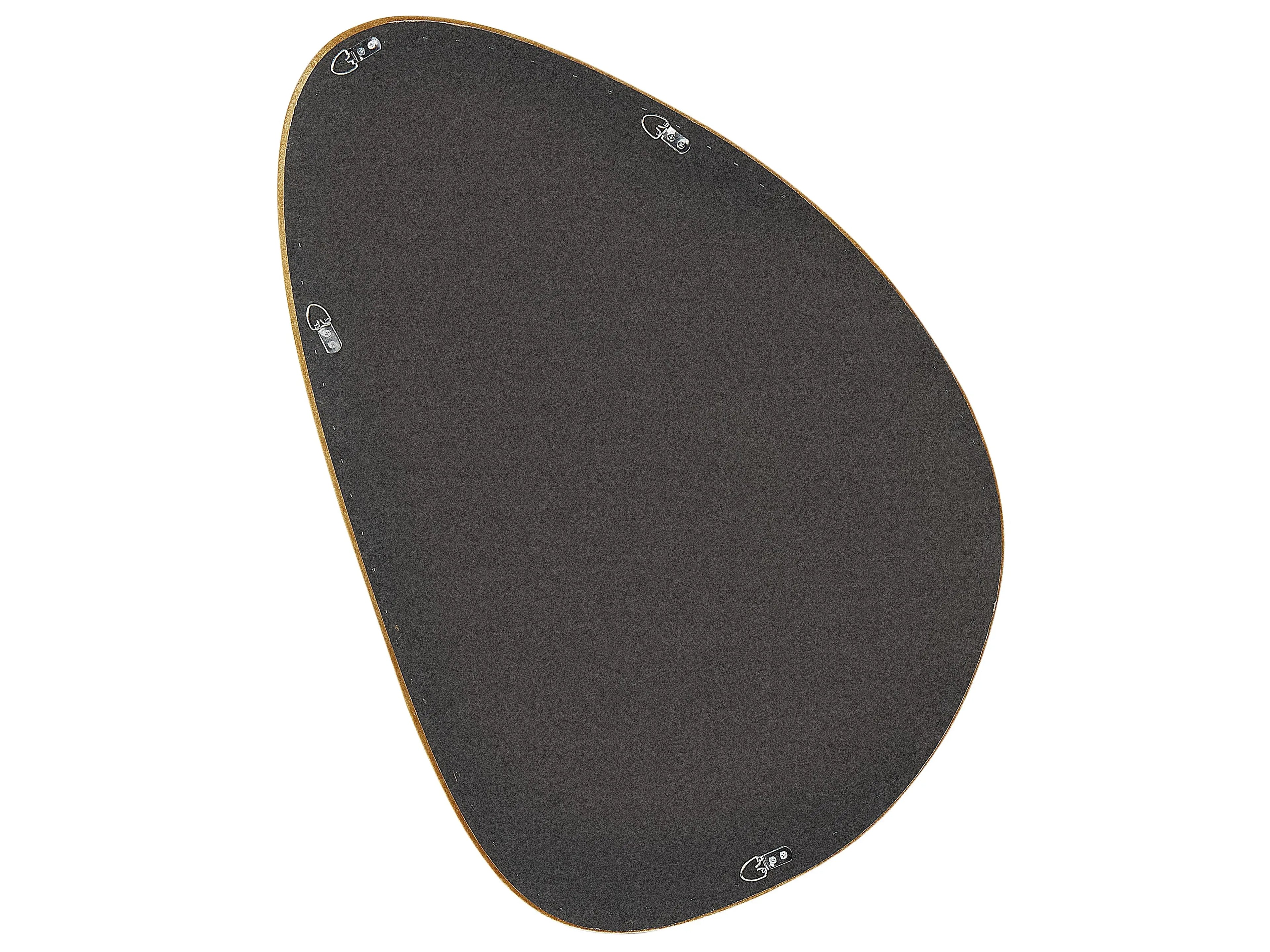 Miroir Velours Moutarde 61x91 cm
