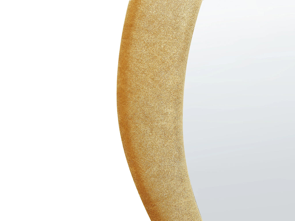 Miroir Velours Moutarde 61x91 cm