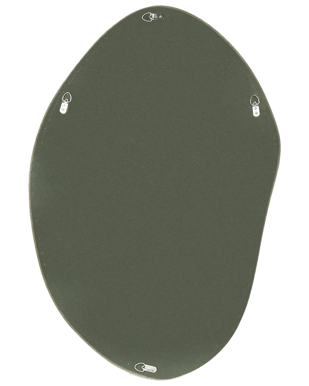 Miroir Velours Vert olive 59x90 cm