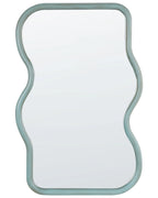 Specchio RONNET 60 cm 90 cm Legno di Paulownia Azzurro
