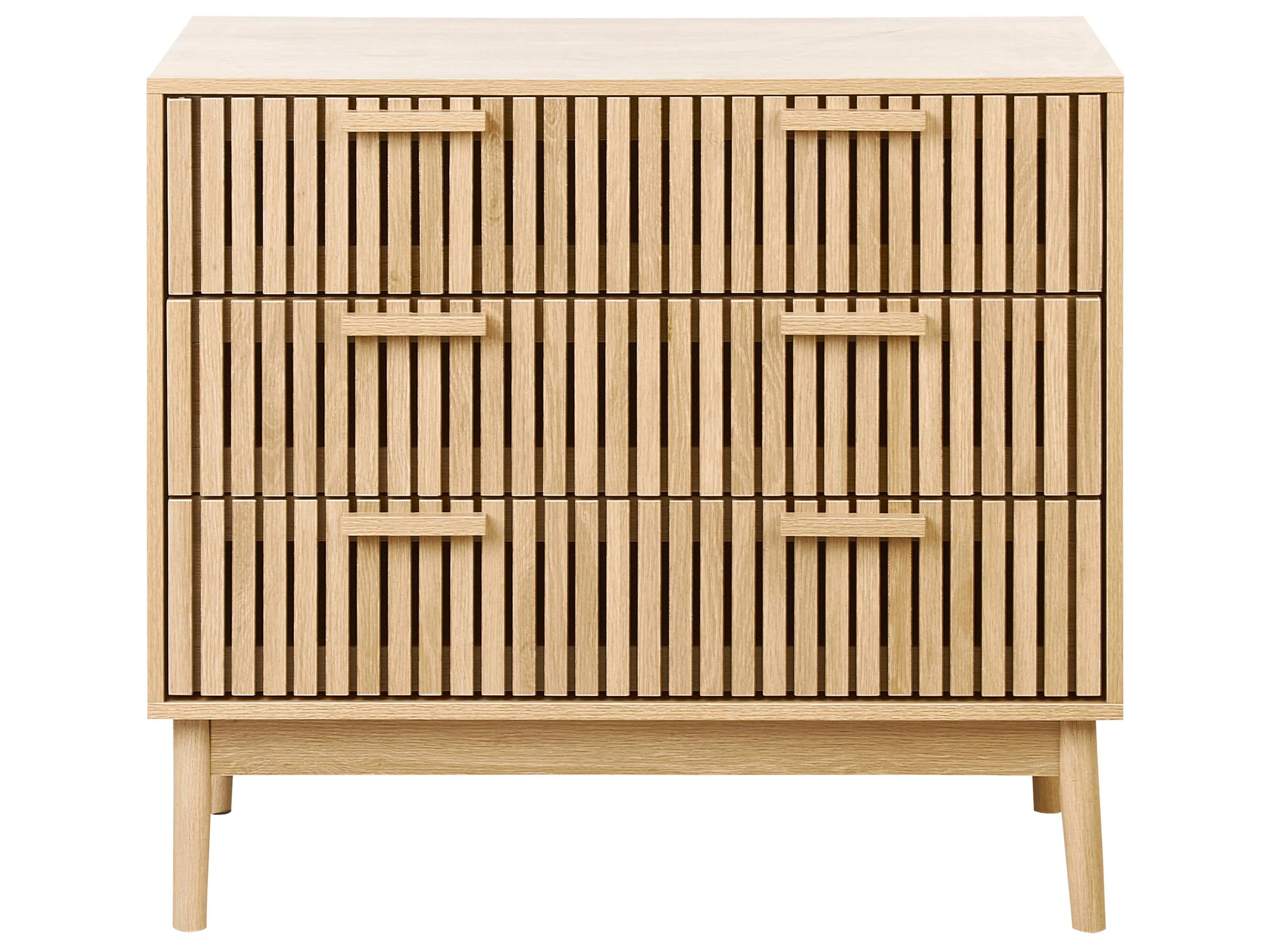 Commode à 3 tiroirs marron clair
