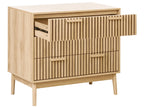 Commode à 3 tiroirs marron clair