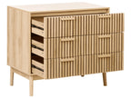 Commode à 3 tiroirs marron clair