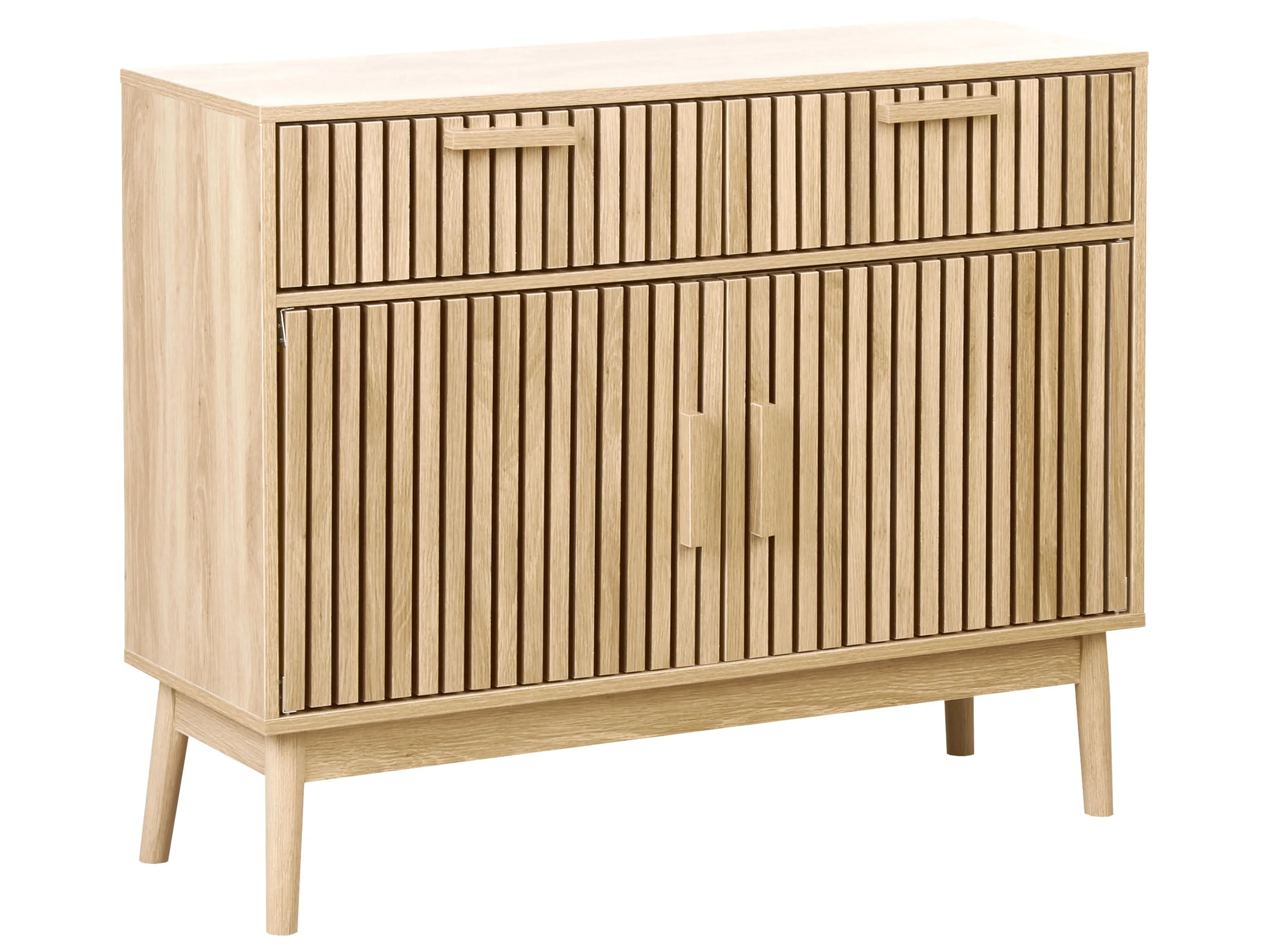 Credenza a 2 ante LYNWOOD Marrone chiaro