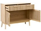 Buffet 2 portes marron clair