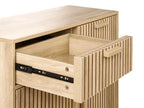 Buffet 2 portes marron clair