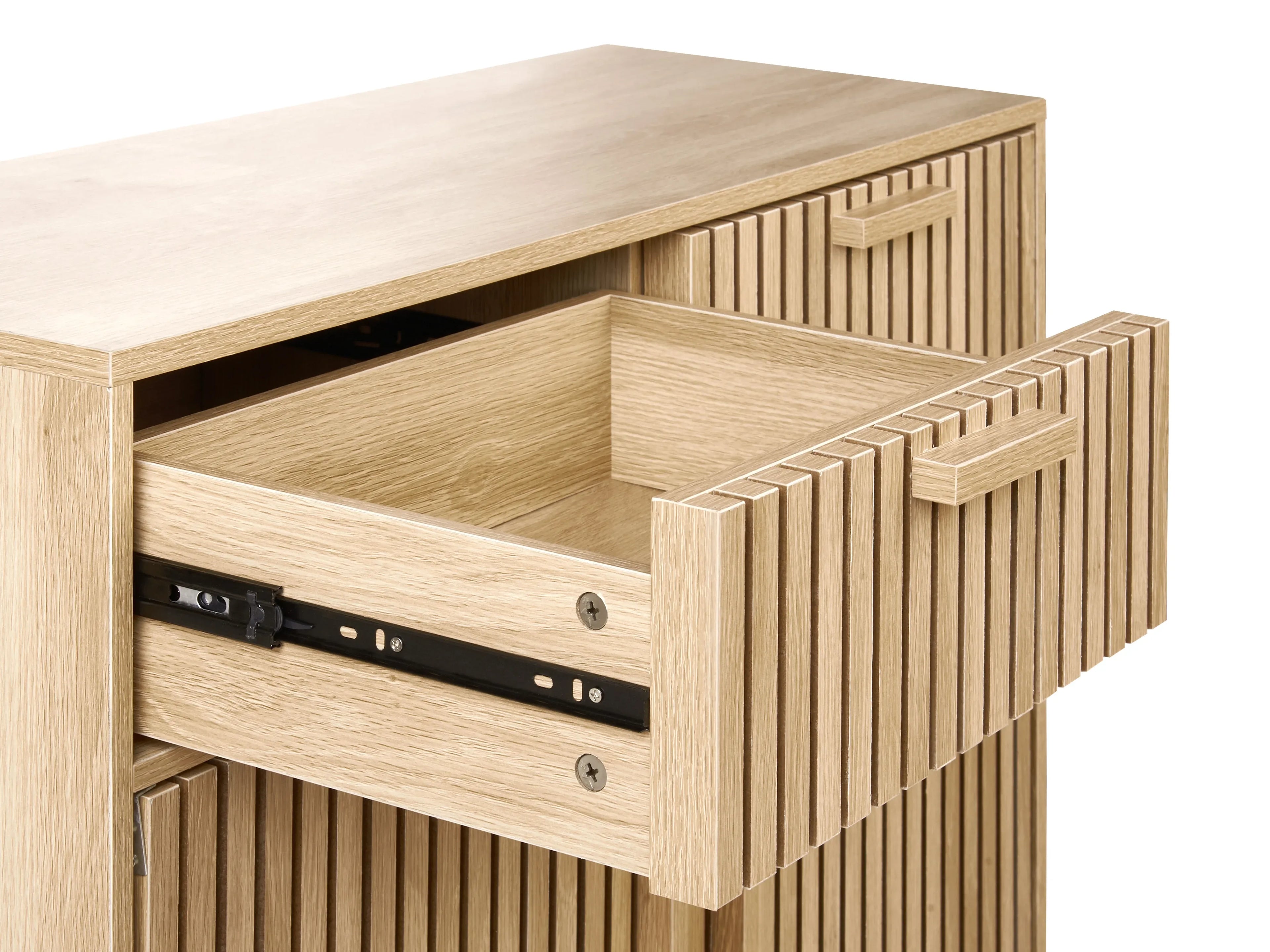 Buffet 2 portes marron clair