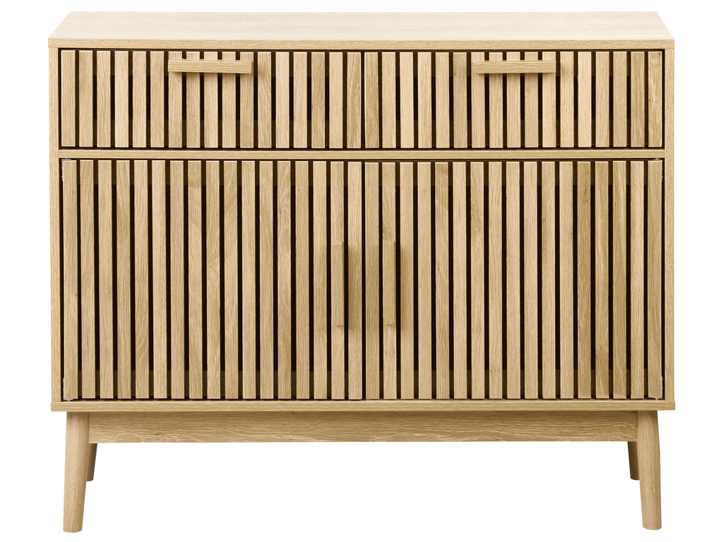 Buffet 2 portes marron clair