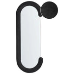 Specchio LOCHES 54 cm 158 cm Velluto Nero
