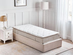 Matelas à ressorts ensachés en latex H2/3 90x200 cm