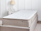 Matelas à ressorts ensachés en latex H3/4 90x200 cm