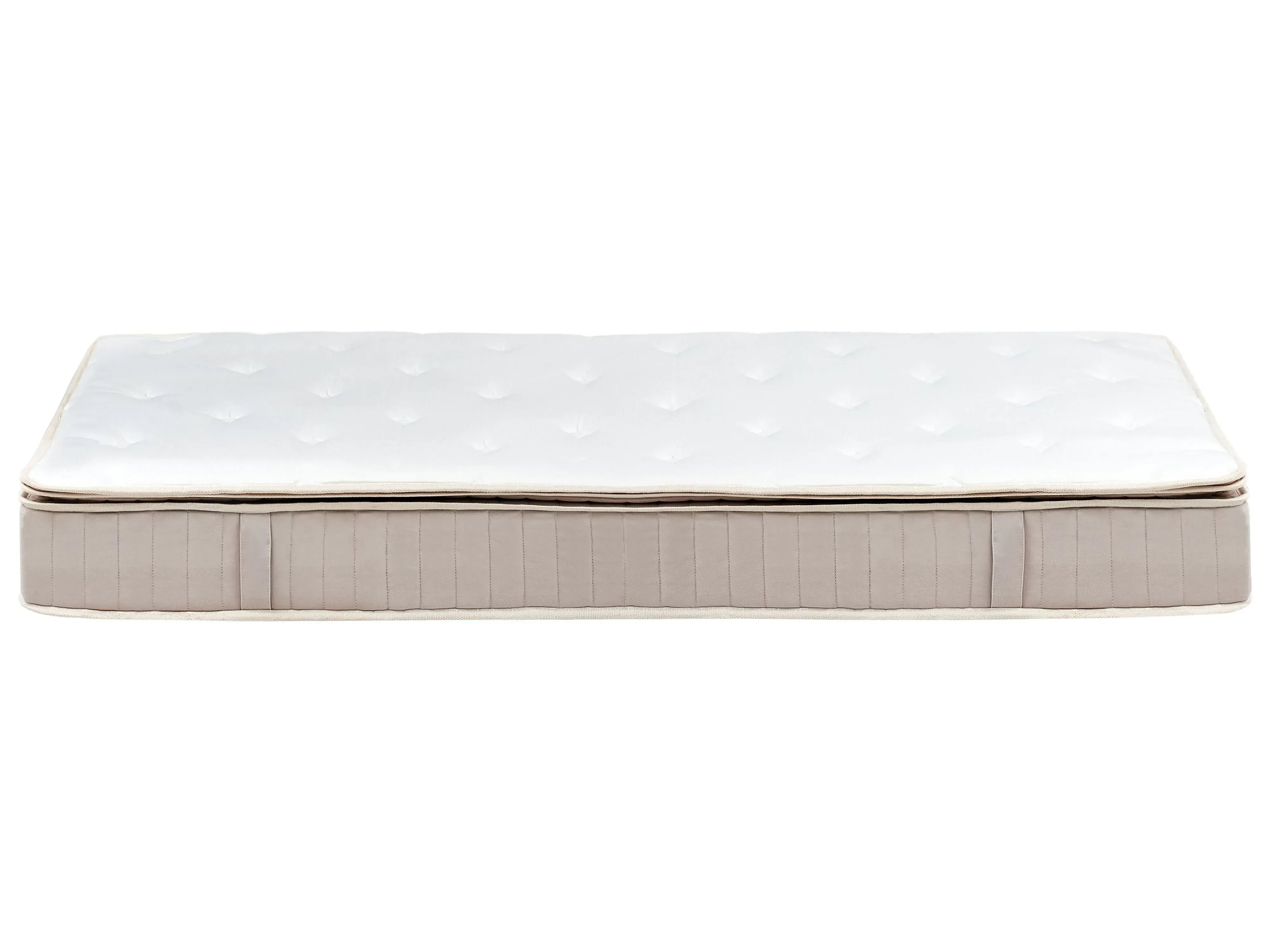 Matelas à ressorts ensachés en latex H3/4 90x200 cm