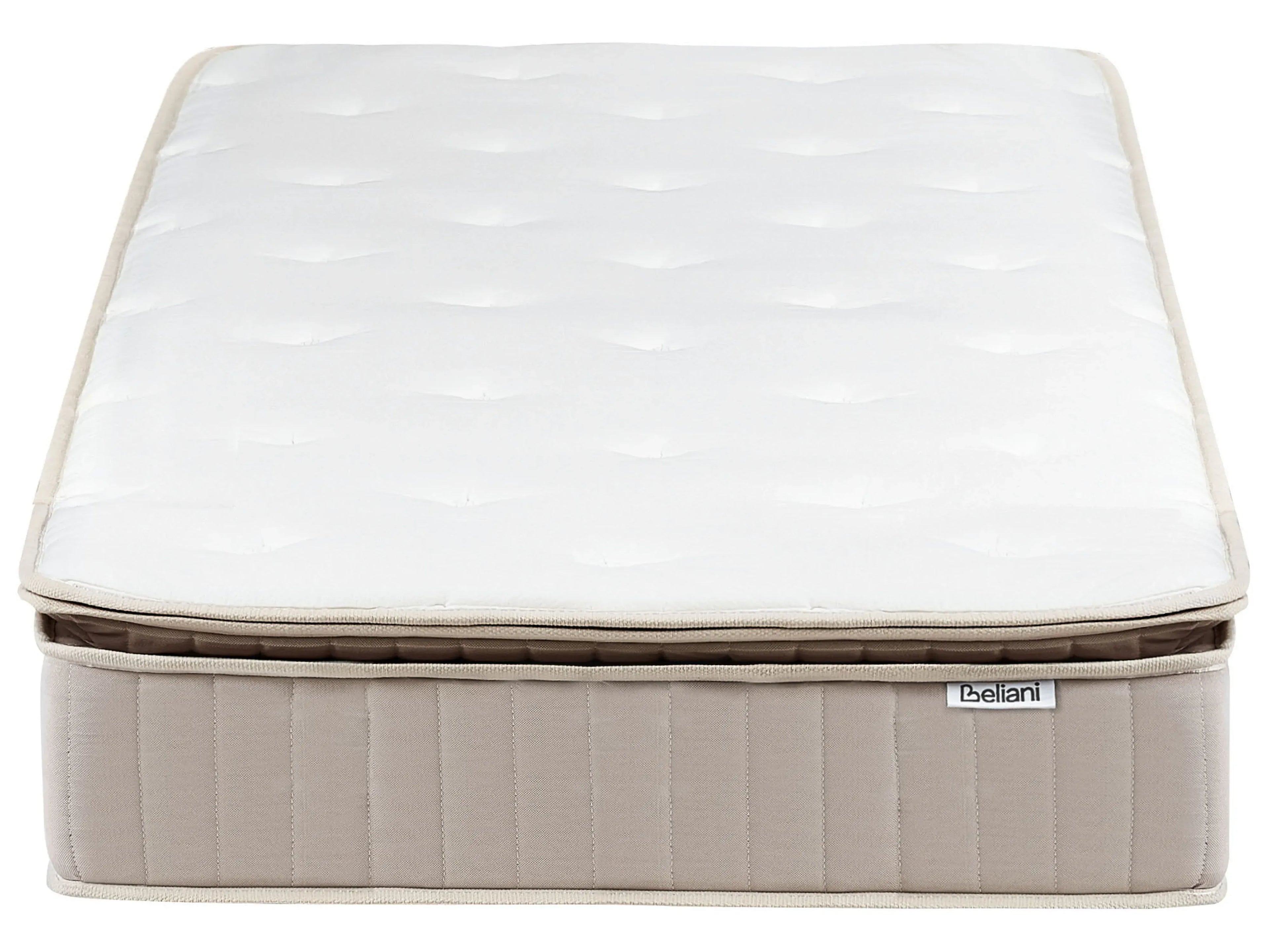 Matelas à ressorts ensachés en latex H3/4 90x200 cm