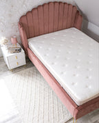 Matelas à ressorts ensachés en latex H3/4 140x200 cm
