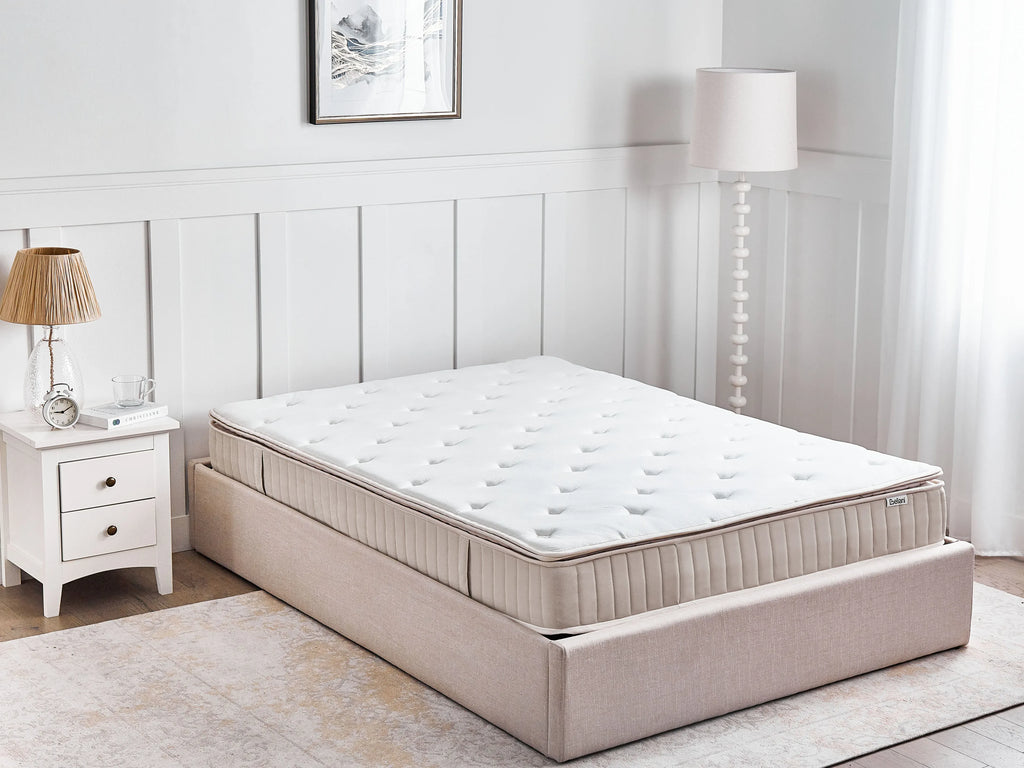 Matelas à ressorts ensachés et latex H2/3 160x200 cm