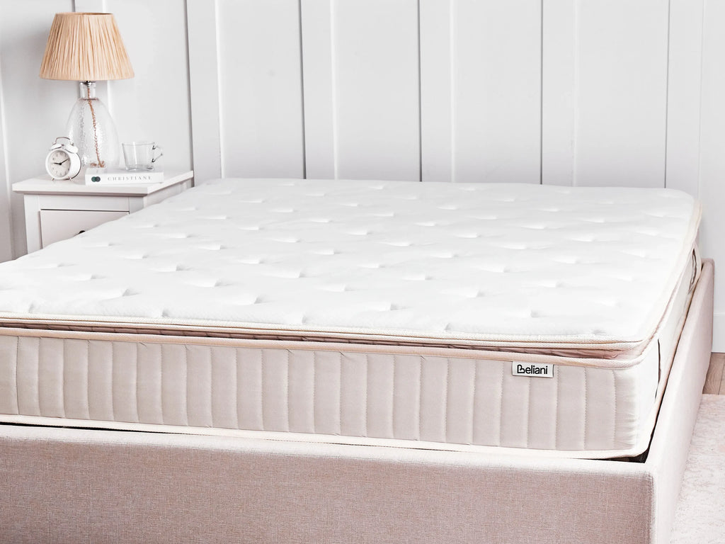 Matelas à ressorts ensachés et latex H2/3 160x200 cm