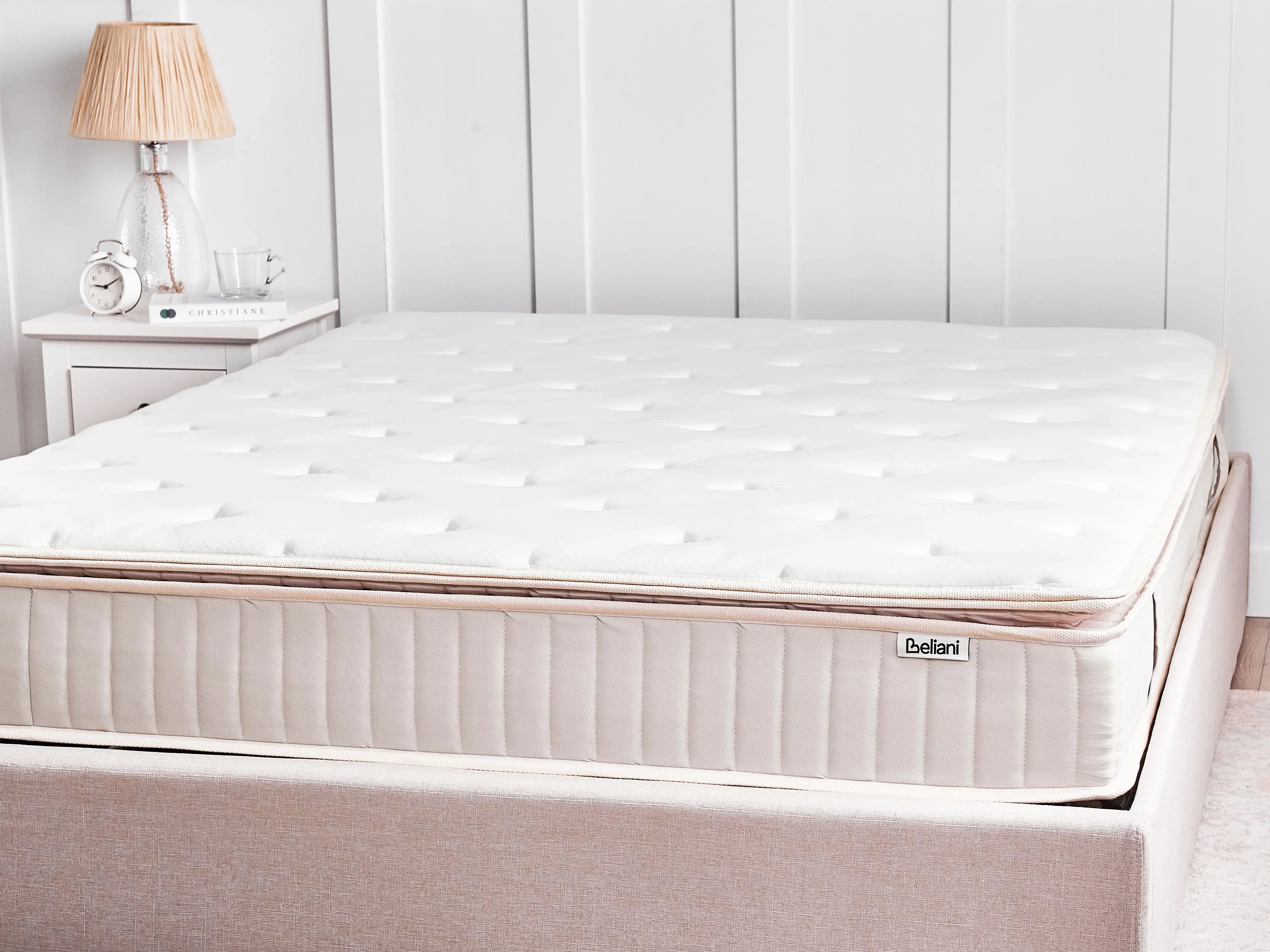 Matelas à ressorts ensachés en latex H3/4 160x200 cm