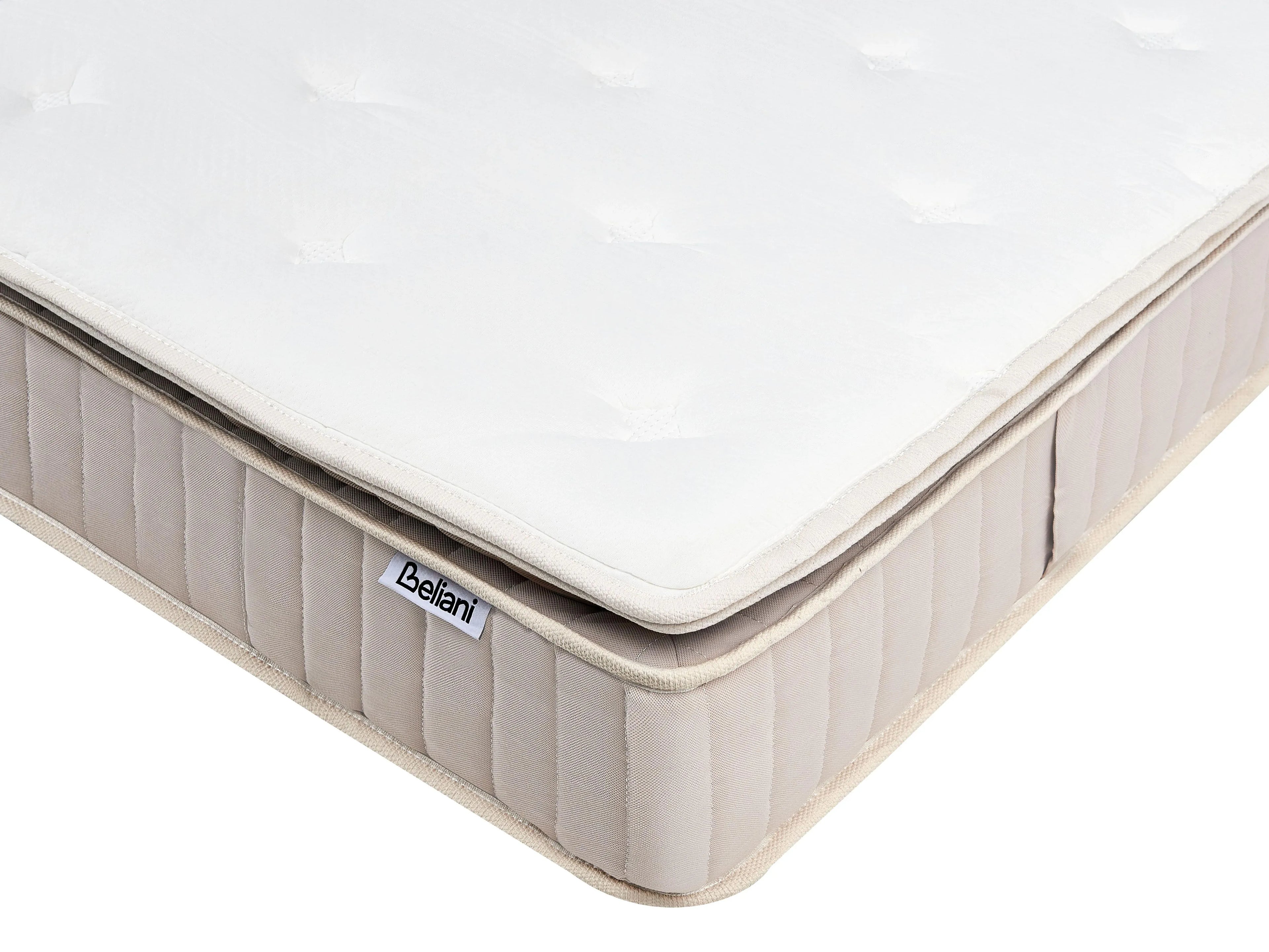 Matelas à ressorts ensachés en latex H3/4 160x200 cm