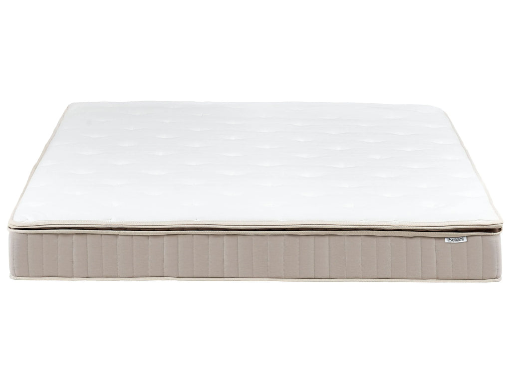Matelas à ressorts ensachés en latex H2/3 180x200 cm