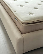 Matelas à ressorts ensachés en latex H2/3 180x200 cm