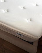 Matelas à ressorts ensachés en latex H2/3 180x200 cm