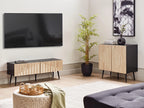 Meuble TV marron/noir