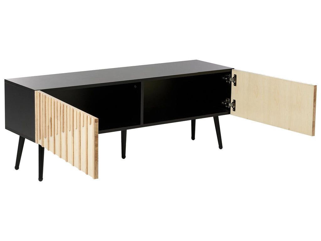 Meuble TV marron/noir