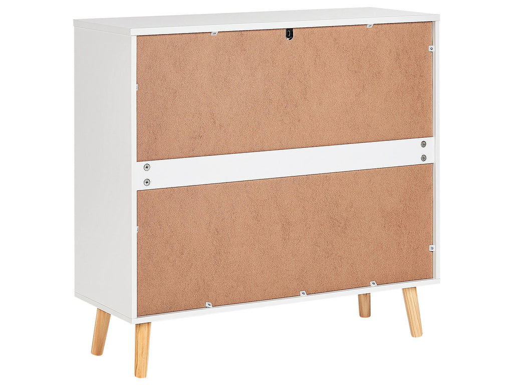 Commode 3 tiroirs Blanc