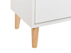 Commode 3 tiroirs Blanc