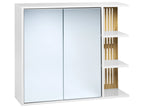 Armadio a muro per specchio da bagno NUBES 80 cm 70 cm Bianco