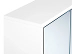 Armoire de toilette à miroir 80x70 cm Blanc