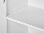 Armoire de toilette à miroir 80x70 cm Blanc