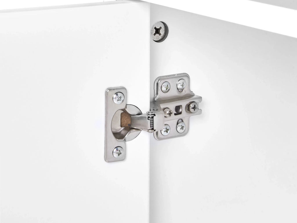 Armoire de toilette à miroir 80x70 cm Blanc
