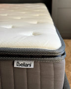 Matelas à ressorts ensachés avec gel à mémoire de forme H2/3 140x200 cm