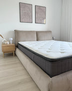 Matelas à ressorts ensachés avec mémoire de forme en gel H3/4 160x200 cm