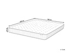 Matelas à ressorts ensachés avec gel mémoire H3/4 180x200 cm
