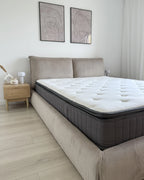 Matelas à ressorts ensachés avec gel mémoire H3/4 180x200 cm